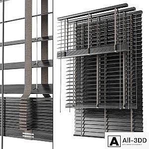 Wooden blinds Set 23