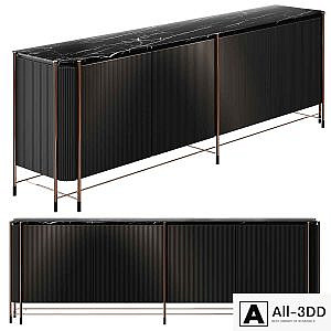 Chest of drawers Ebarza DALI SIDEBOARD WITH MARBLE TOP DALI-SIDE