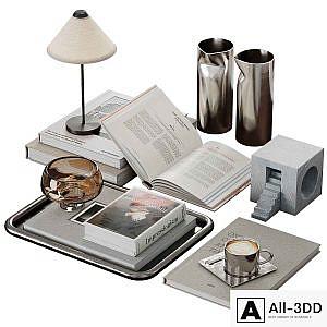 Decorative set for coffee table