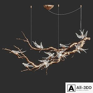 Voa Large Chandelier Serip