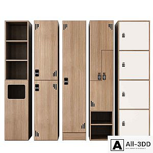 Locker room lockers 006