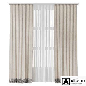Curtain 009 / Curtains with fringes