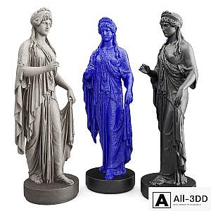 Goddes Greek sculpture