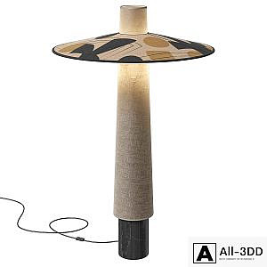 Forestier lamp post Thesee