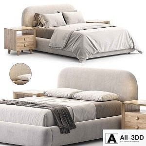 Laurent bed by Westelm