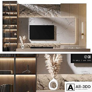 TV Wall | set 1091