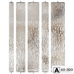 Glass partitions set 6