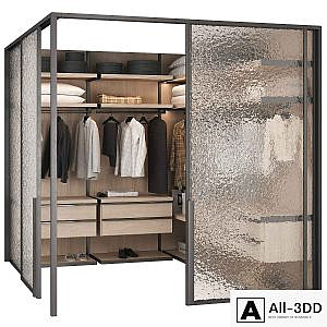 Wardrobe 11/ Modular corner wardrobe unit