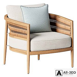 Nusa Teak Lounge Chair