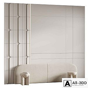 Headboard 3d Wall Panel 06