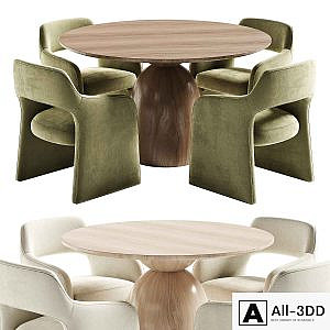 Sigrid Table and Fintan Chair