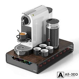 NESPRESSO COFFEE MACHINE & MAKER HOLDER