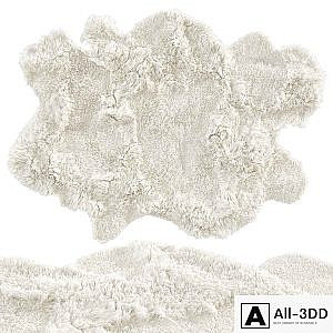 Fluffy designer rug 2
