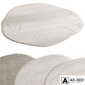 Carpet Barba Greige Ullmatta