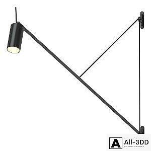 Swan Plug in Wall Sconce