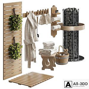 Accessories for baths and saunas