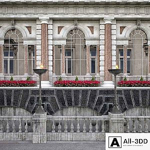 The facade Fleet Street Historical Building London