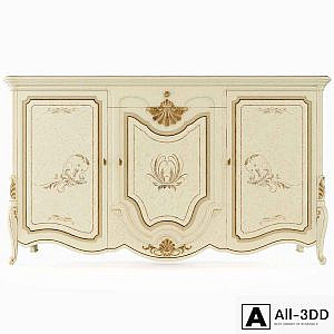 Free 3D Models for Architecture, Interior & Furniture | All-3DD modern interior 3D model Treci Cecchini Victoria Stucco Stand